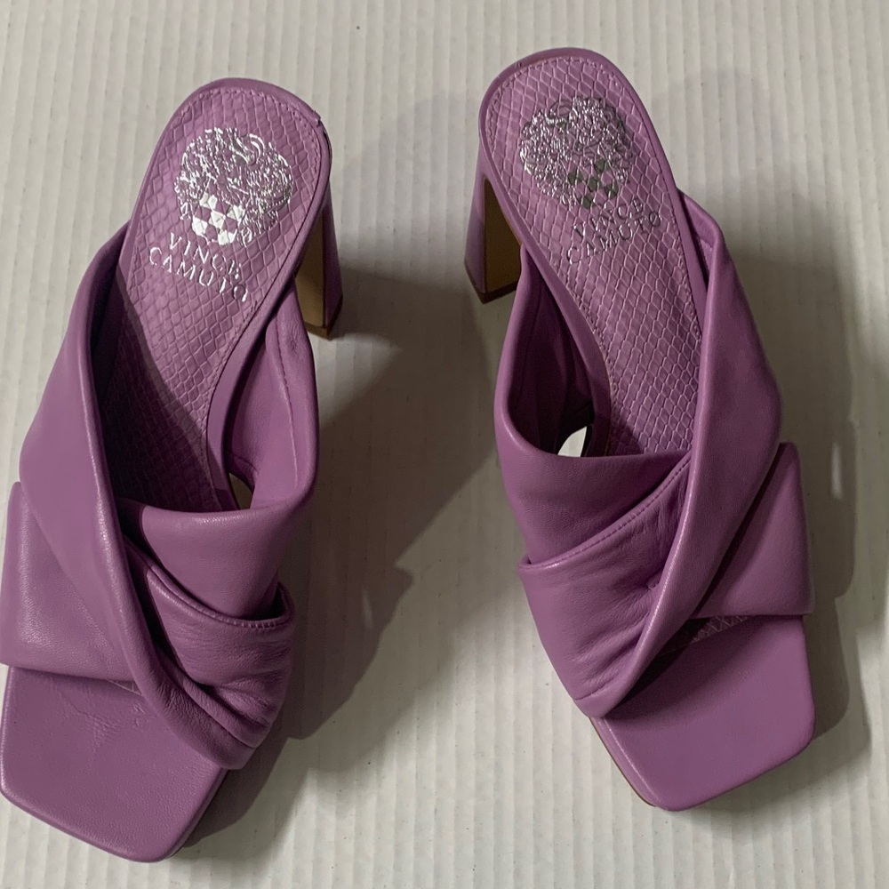 Vince Camuto Purple Twist Heels